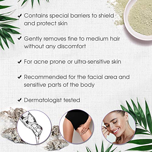 Satin Smooth Waxing Duo: Zinc Oxide Hair Removal Wax and Cool Aloe Vera Skin Soother Gel