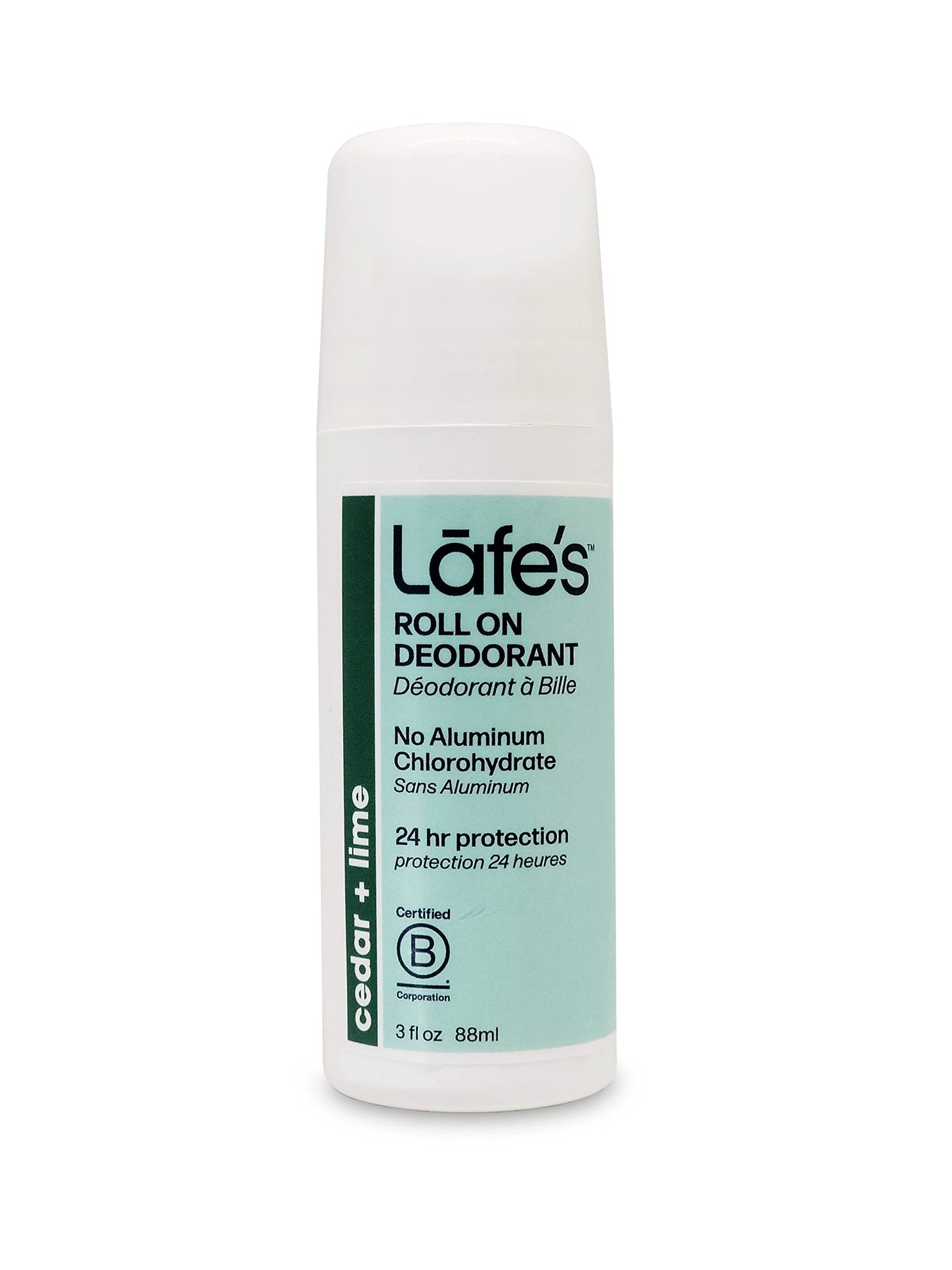 Lafe's | Men's Roll On Aluminum Free Deodorant Variety - Active, Extra Strength, Fresh | Vegan, Cruelty Free, Gluten Free, Paraben Free & Baking Soda Free with 24-Hour Protection; 3 Pack (3oz each)