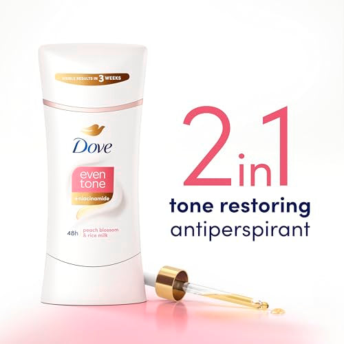 Even Tone Antiperspirant Stick - Peach Blossom & Rice Milk, 3-Pack