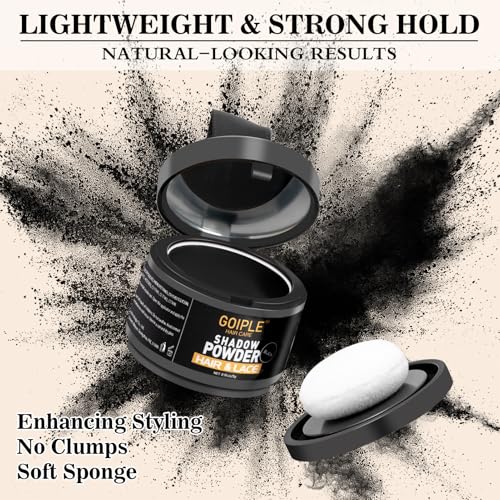 Hair Root Touch Up Powder 2 Pack - Natural Hairline & Bald Spot Cover