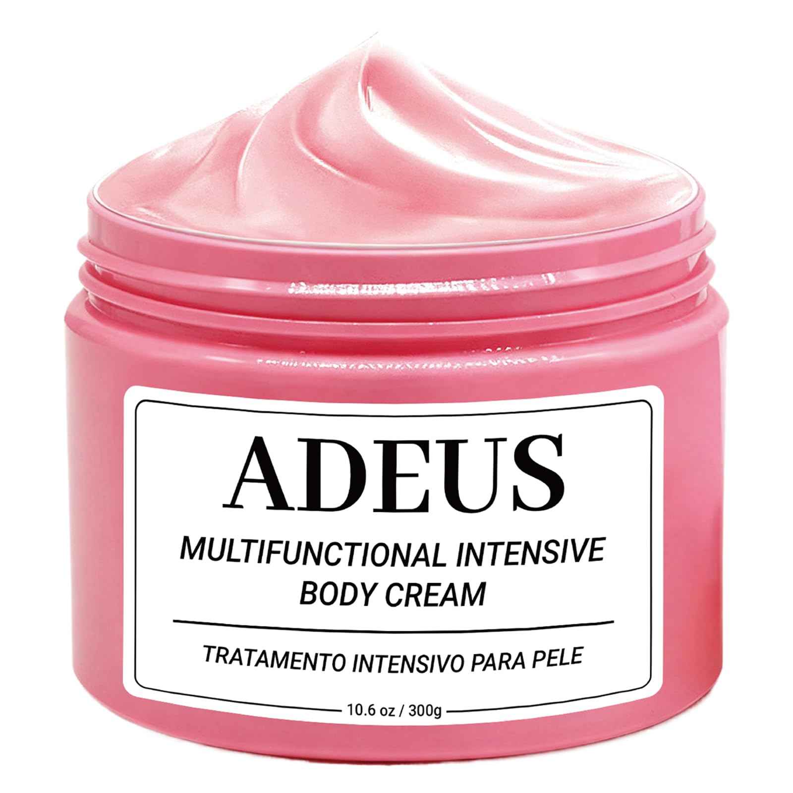 ADEUS Crema Brasileña, Multifunctional Pink Intensive Cream, Cream Rose Body Intensive Skin with Asiatica & Seaweed Extract Moisturizing & Smoothing Skincare (1)