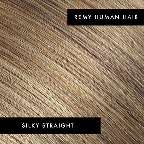 U Tip Hair Extensions by Everlong, Remy Human Hair, Fusion Glue Adhesive Method, Premium Keratin 56 gram Bundles, 20" #840 Sandy Bronde