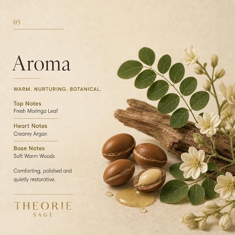 Theorie Argan Oil Shampoo & Conditioner Set 800mL