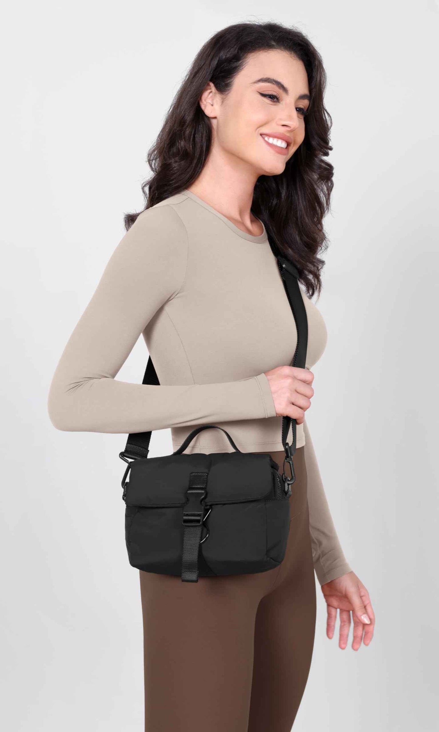 ODODOS Hanging Travel Toiletry Bag, Cosmetic Makeup Organizer with Removable Strap Padding Storage Wash Bag