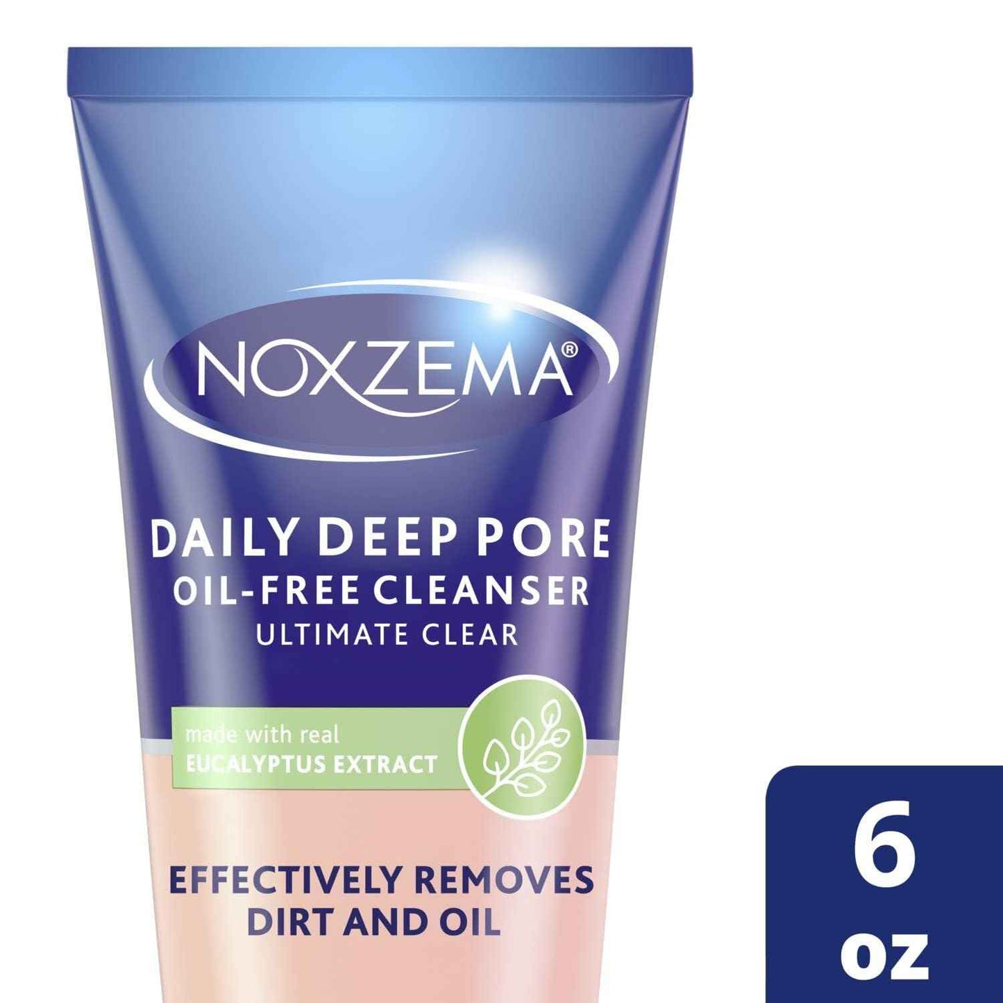 Noxzema Ultimate Clear Daily Deep Pore Cleanser, 6 Ounce (Pack of 3)