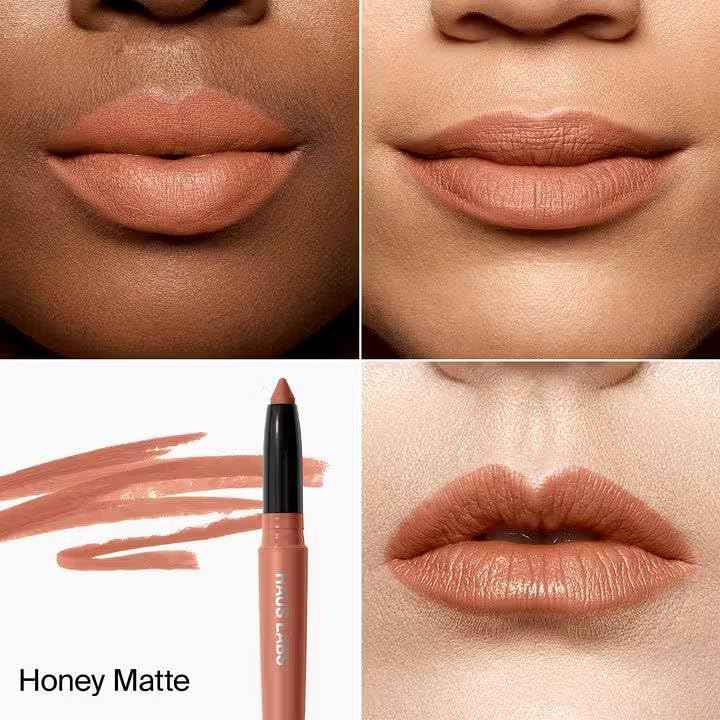 HAUS LABS BY LADY GAGA Le Monster Lip Crayon - Honey Matte & ENTEL Aloe vera Sheet Masque (BONUS)