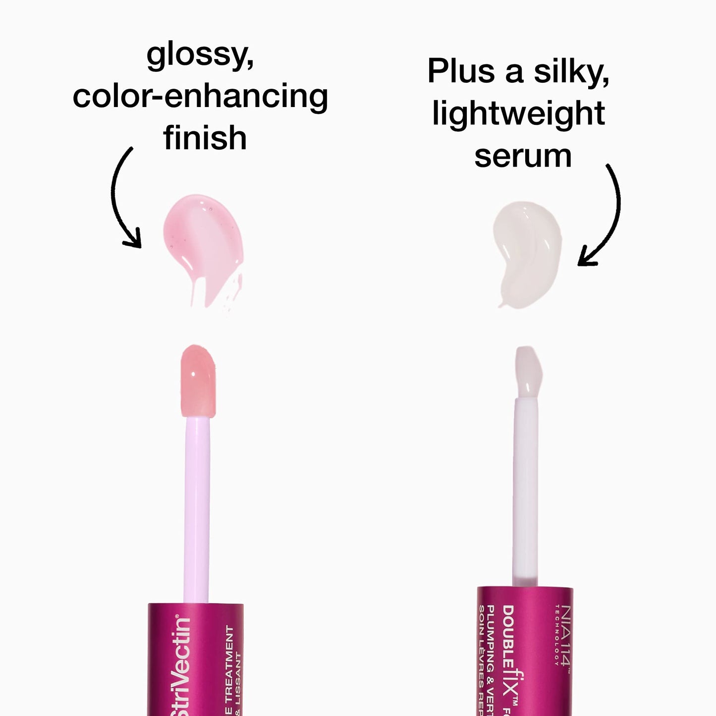 StriVectin Anti-Wrinkle Double Fix for Lips Plump & Smooth Vertical Lines, Hydrating Two-in-One Treatment, 0.16 Fl O