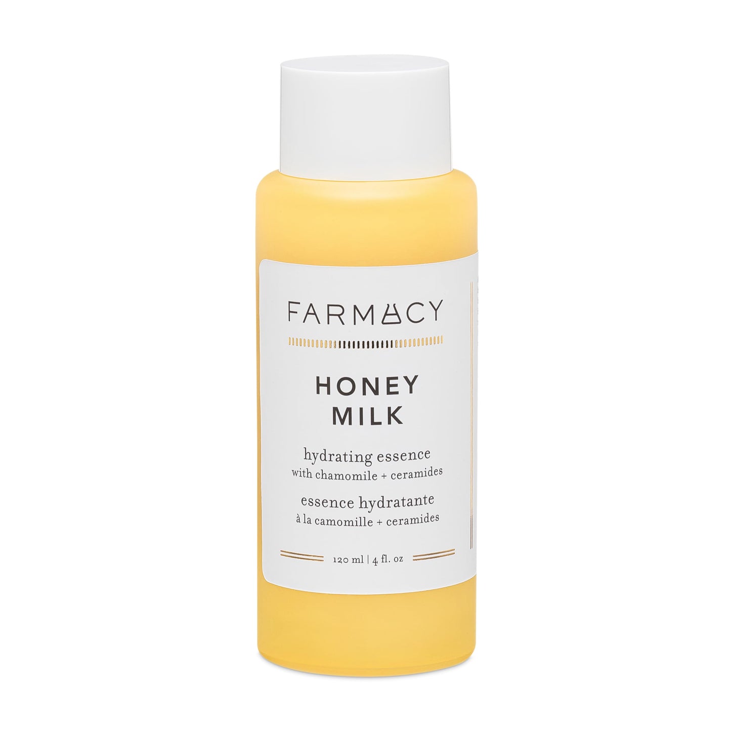 Farmacy Hydrating Essence - Hydrating Honey Milk Toner + Facial Essence to Soothe, Moisturize and Strengthen Skin Barrier - Preps Complexion for Skincare Products or Makeup Application (120ml)