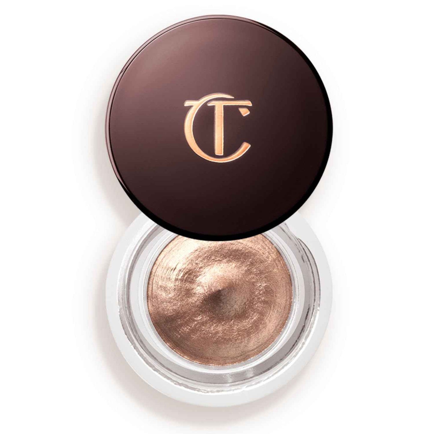 Charlotte Tilbury Eyes to Mesmerize Cream Eyeshadow - Long-Lasting Single Eyeshadow - Water-Infused Metallic Formula with Vitamin E for Crease-Resistant Wear - Champagne (Jean)