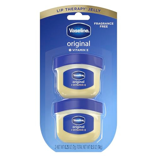 Vaseline Lip Therapy Original Mini 2 Pack - 0.5 oz Hydrating Lip Balm