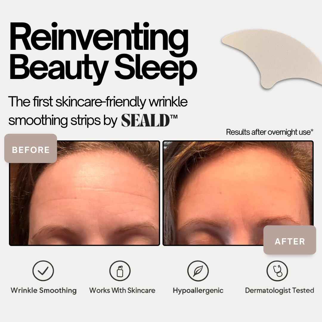 SEALD™ Forehead Tape – Wrinkle Smoothing Patches