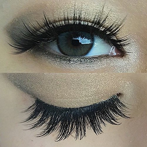 Sparkle 3D Faux Mink False Lashes - 3 Pairs, Reusable