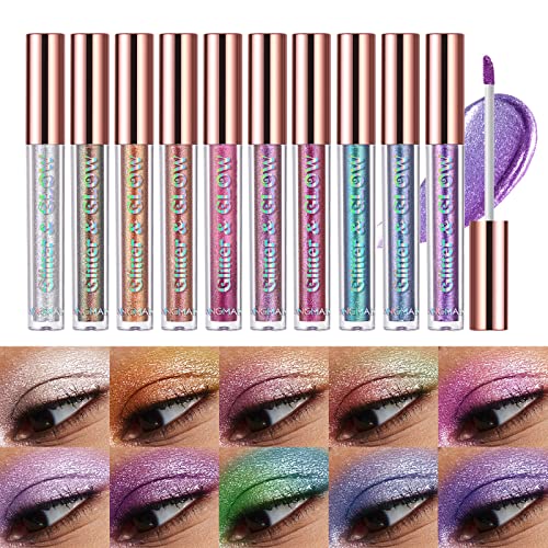 BestLand Multichrome Liquid Glitter Eyeshadow Set