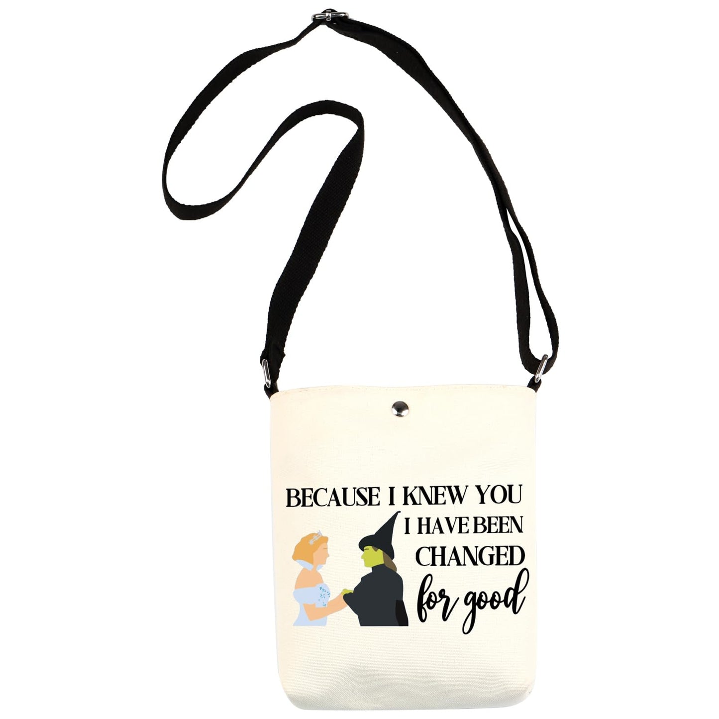 WCGXKO Musical Lover Gift for Best Friend Because I Knew You I Have Been Changed For Good Make Up Bag (Changed For Good XK)