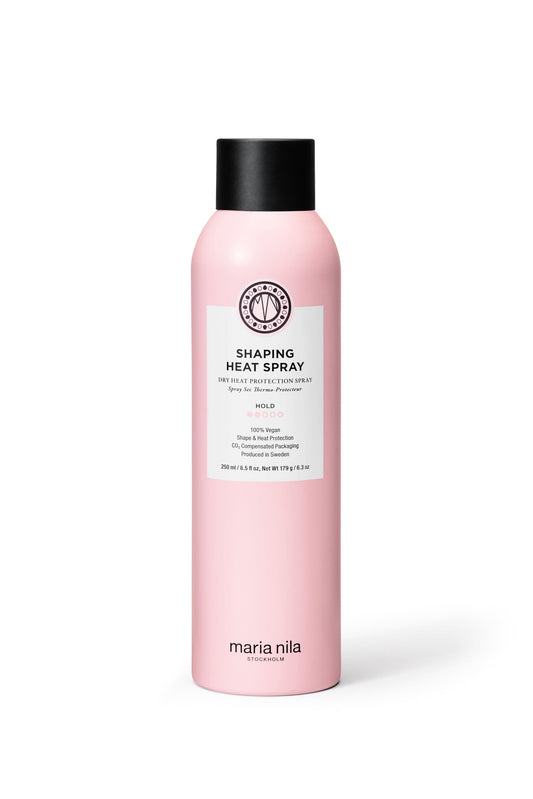 Maria Nila, Shaping Heat Spray 250 ml, Hold 2/5, Protects Hair when Using Heating Tools & Provides Hold, 100% Vegan & Sulfate/Paraben free