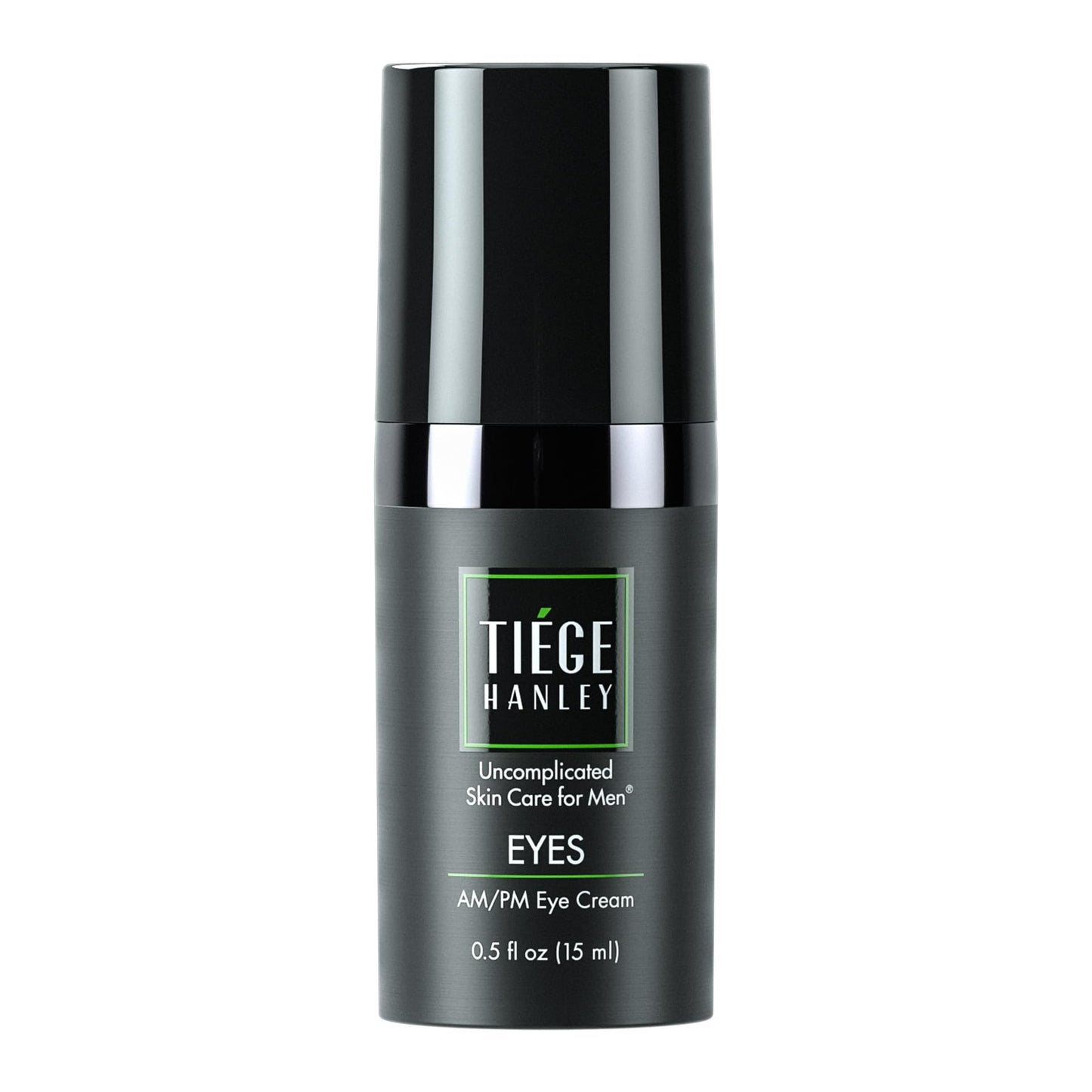 Tiege Hanley Mens Under Eye Cream for Dark Circles, EYES - Eye Cream for Puffiness & Bags Under Eyes - Firming Anti-Aging Eye Wrinkle & Fine Lines Cream - Tightening Eye Bags Treatment for Men, 0.5 Oz