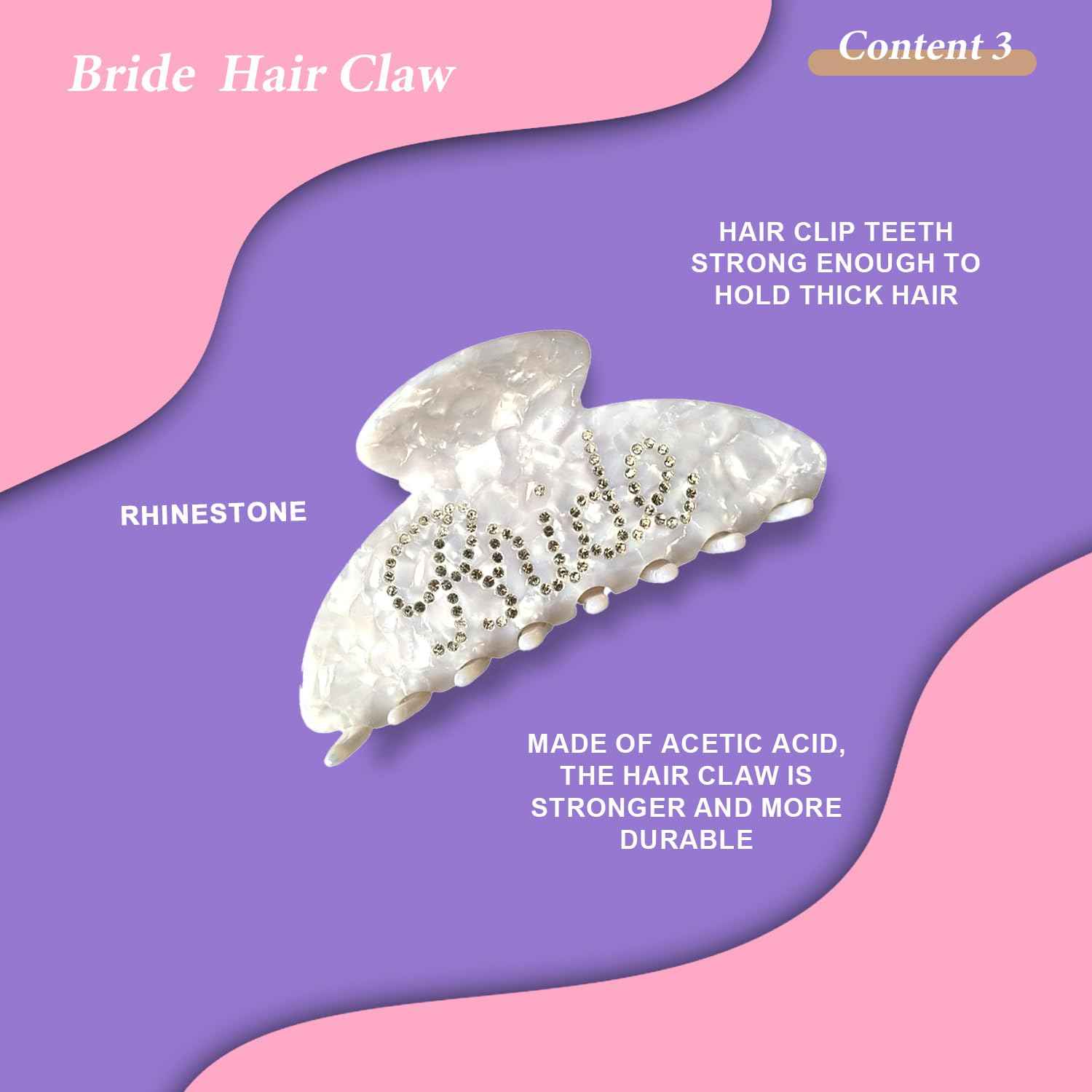 BILJOY Personalized Initial Bridal Shower Gifts Box Set, Letter K Bride Slippers MRS Cosmetic Bag Bride Hair Clip Wedding Gifts for Bride, Bride to be Gifts Bachelorette Gifts