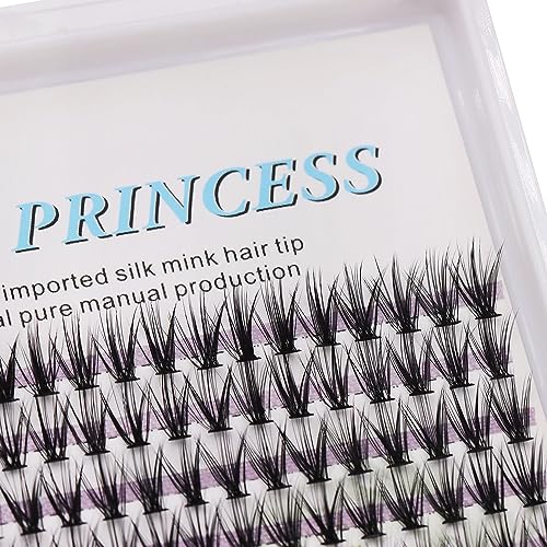 Bodermincer 20 Root Thickness 0.07mm C Curl 3D Individual Eyelashes Extension Soft Black Fake False Eye Lashes Tools (8mm)