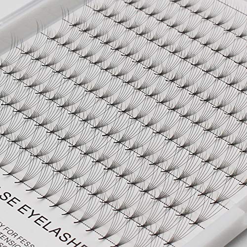 6D 14-15-16mm Mixed Length Easy Fan Lashes Eyelash Extension Fast Fan Self-Making Fans Volume Lashes soft makeup eyelash (14-15-16mm Mixed)