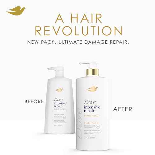 Dove Conditioner Intensive Repair for Damaged Hair with Bio-Protein Care Technology and Amino Serum 28 Fl Oz