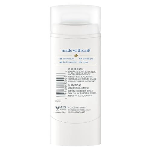 Sensitive Aluminum-Free Deodorant Stick for Long-Lasting Freshness - 2.4 oz