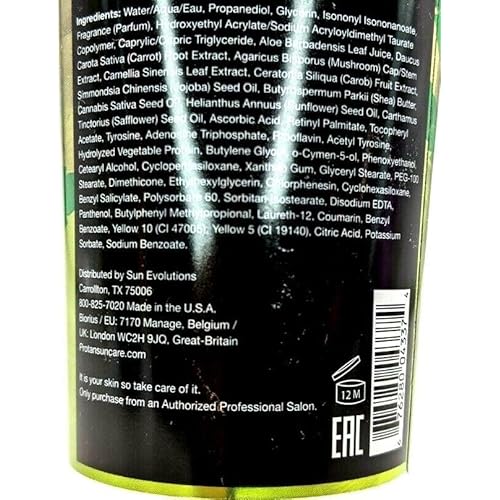 ProTan Beaches & Cr?me Hemp Dark Tanning Gelee 8.5 oz