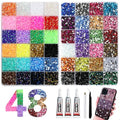 52000 Rhinestone Kit with B7000 Glue, Tweezers & Organizer