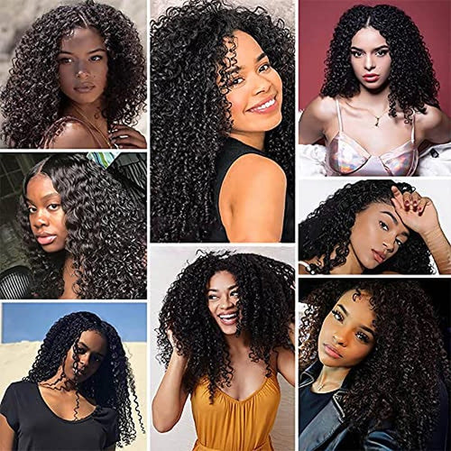 14" Deep Wave Human Hair Bundles Brazilian Virgin 3-Pack