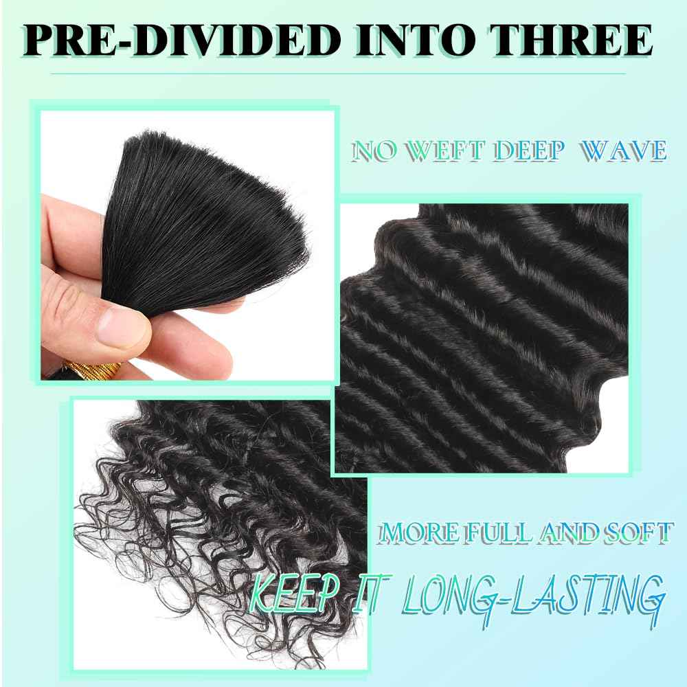 Blonde Human Braiding Hair for Boho Braids 22 Inch 100g Human Hair Braiding Hair Deep Wave Bulk Human Hair for Braiding No Weft Brazilian Virgin Curly Hair Extensions 27#