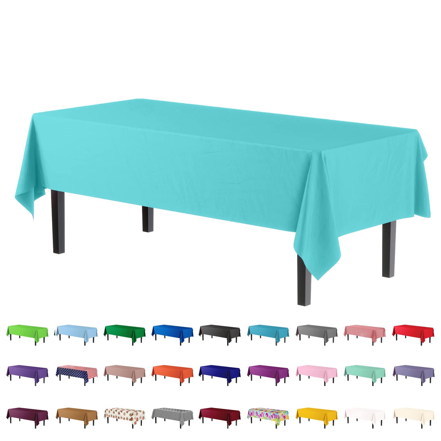 Premium Aqua Blue Table Cover (12)