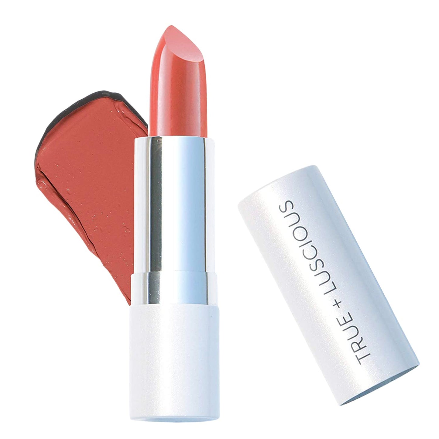 True + Luscious Super Moisture Lipstick – Clean, Vegan and Cruelty Free – Lasting Hydration for Dry Lips with a Satin Finish – Honey Dew, Warm Nude