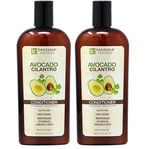 Fantasia Avocado Cilantro Conditioner 12 Ounce (355ml) (Pack of 2)