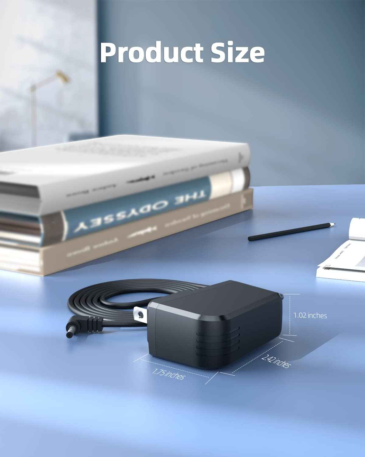 Charger Replacement for Wahl Trimmer 9888L, 5622, WNT-9, WNT-8, 9854L, 9918D, 5623, 79608, 4.2V Charger Cord for ZD5F042060US, S003HU0420060 Shaver Razor Beard Clipper