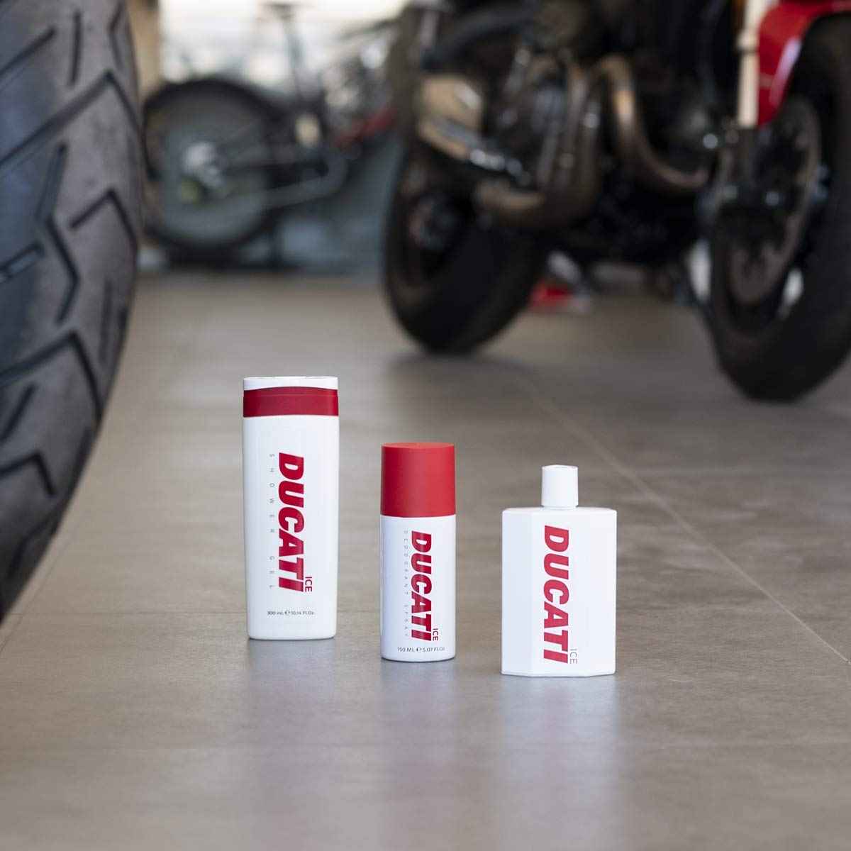 Ducati Ice by Ducati - Fragrance for Men - Woody Aromatic Scent - Opens with Tangerine, Lemon and Bergamot - Blended with Lavender and Sage - Perfect for Young-Spirited Gentleman - 3.4 oz