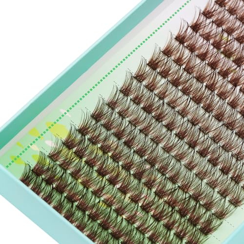LASHVIEW Eyelash Extensions, Classic Eyelash Extension & Ellipse Flat Eyelash Extension, 0.15 Thickness C Curl 8-15mm Mixed Tray,Natural Semi Permanent Eyelashes,Soft Application-Friendly