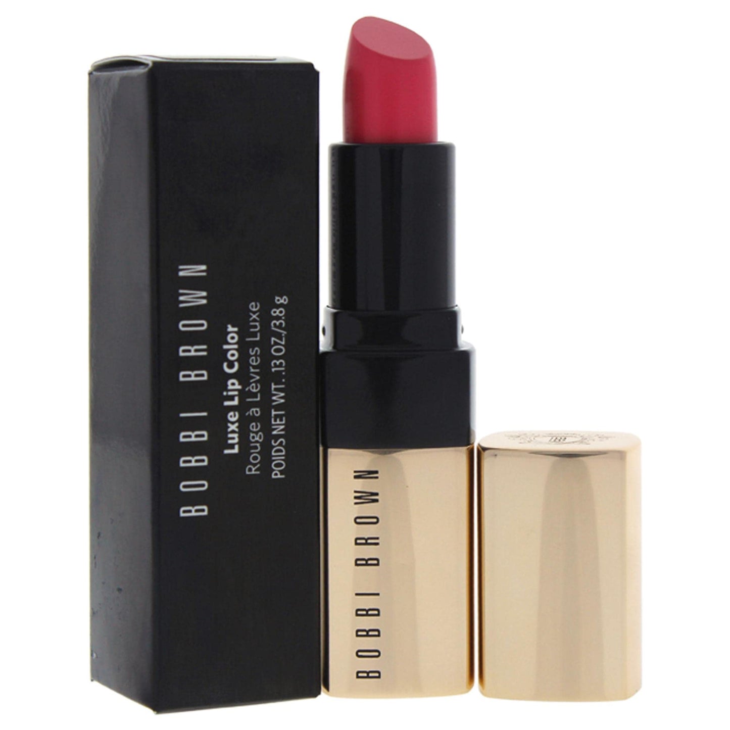 Bobbi Brown Luxe Lip Color Lipstick, No.13 Bright Peony, 0.13 Ounce