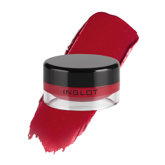 Inglot AMC EYELINER GEL 79 | Gel Eyeliner Matte | Waterproof | High Intensity Pigments | Eye Makeup | Creamy texture | Red | 5.5 g/0.19 US OZ