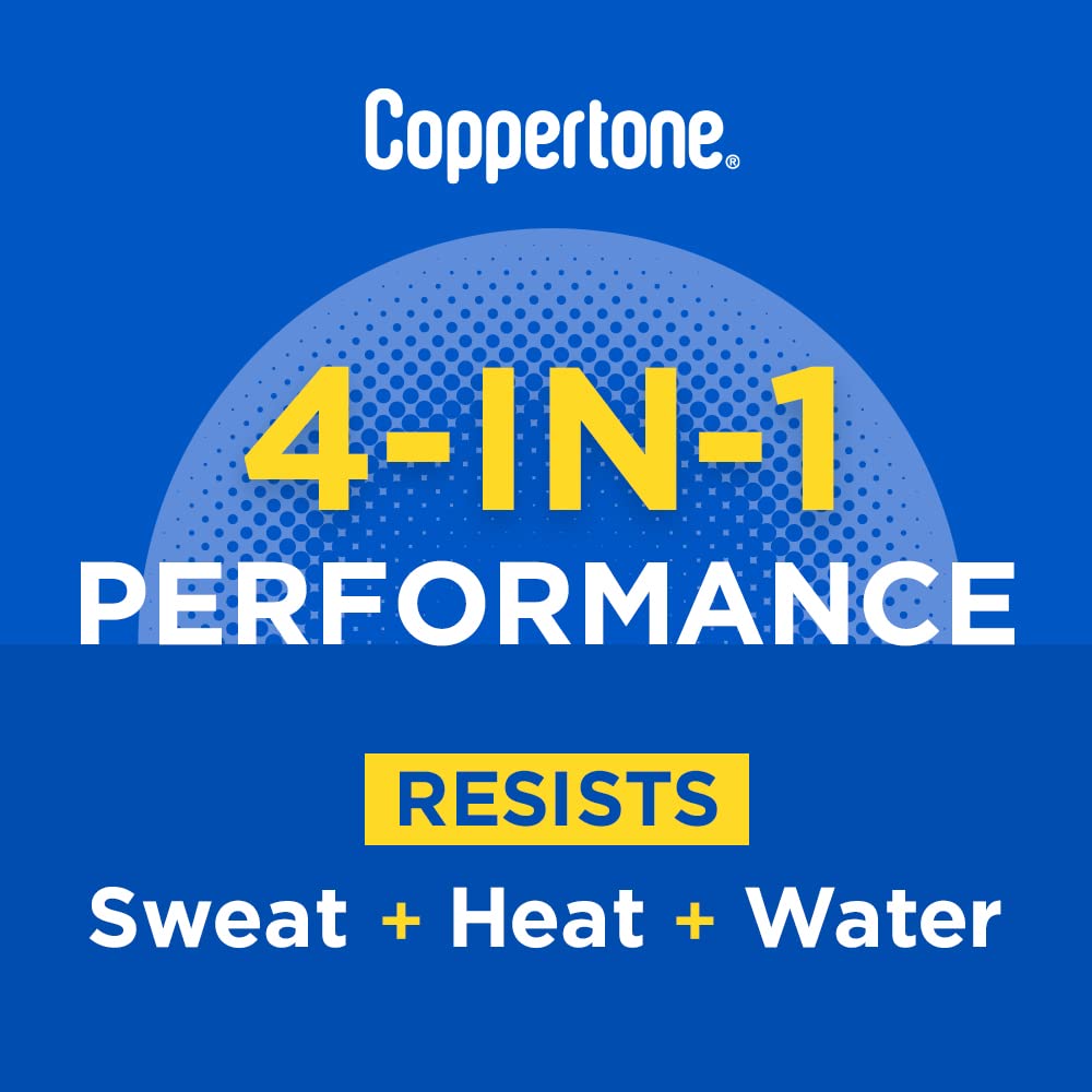 Coppertone SPORT Sunscreen SPF 15 Lotion, Water Resistant Sunscreen, Body Sunscreen Lotion, 7 Fl Oz