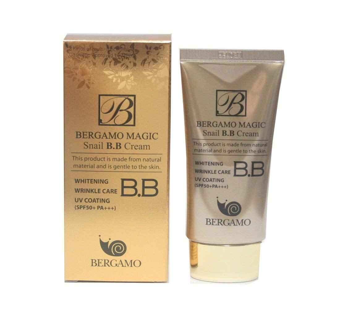 Bergamo] Magic Snail BB Cream 50ml /Intense Care Wrinkle Care Sunblock/Korean Cosmetics