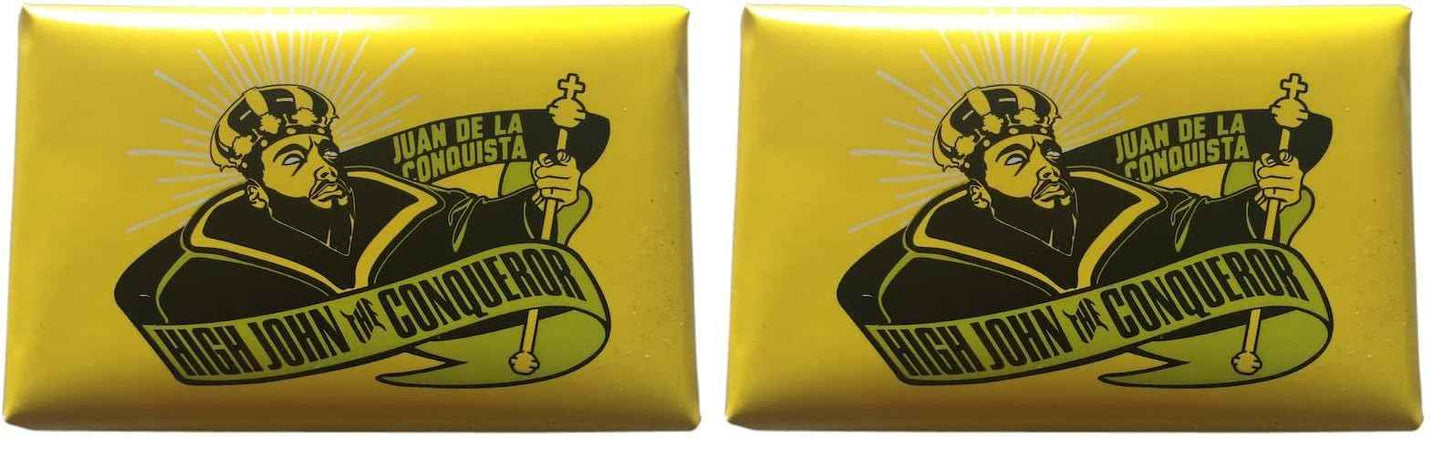 Original Products High John The Conqueror Soap Bar for Protection, Spiritual Cleansing Bath Wash Magical Herbal Ritual Negative Energy Cleanse Hoodoo Wiccan Pagan Voodoo (Pack of 2)