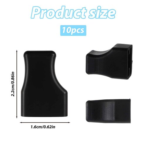 10 Pcs Coffee Syrup Pump Tip Covers, Portable Practical Pourer Cap for Oil Liquor Bottle Reusable Syrup Pump Tip Caps for Keep Sugar Condiments Olive Clean Preserved - Black