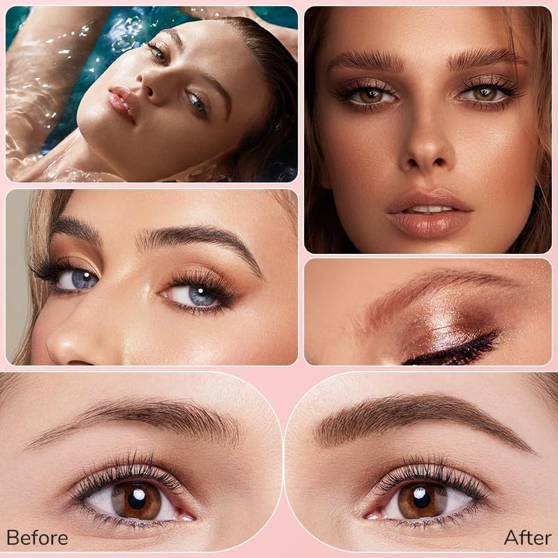 4-Tip Microblading Eyebrow Pen Waterproof - 2 Pack
