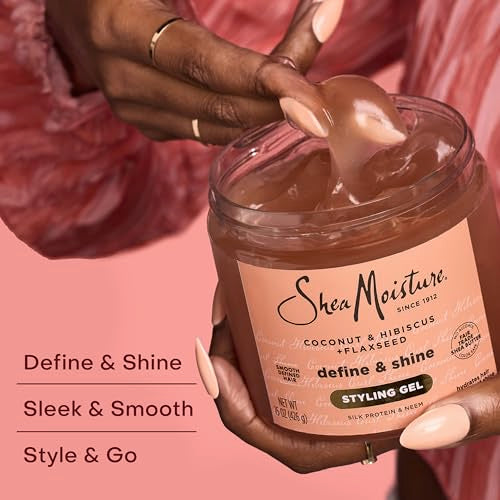 SheaMoisture Coconut & Hibiscus Define & Shine Gel 15oz