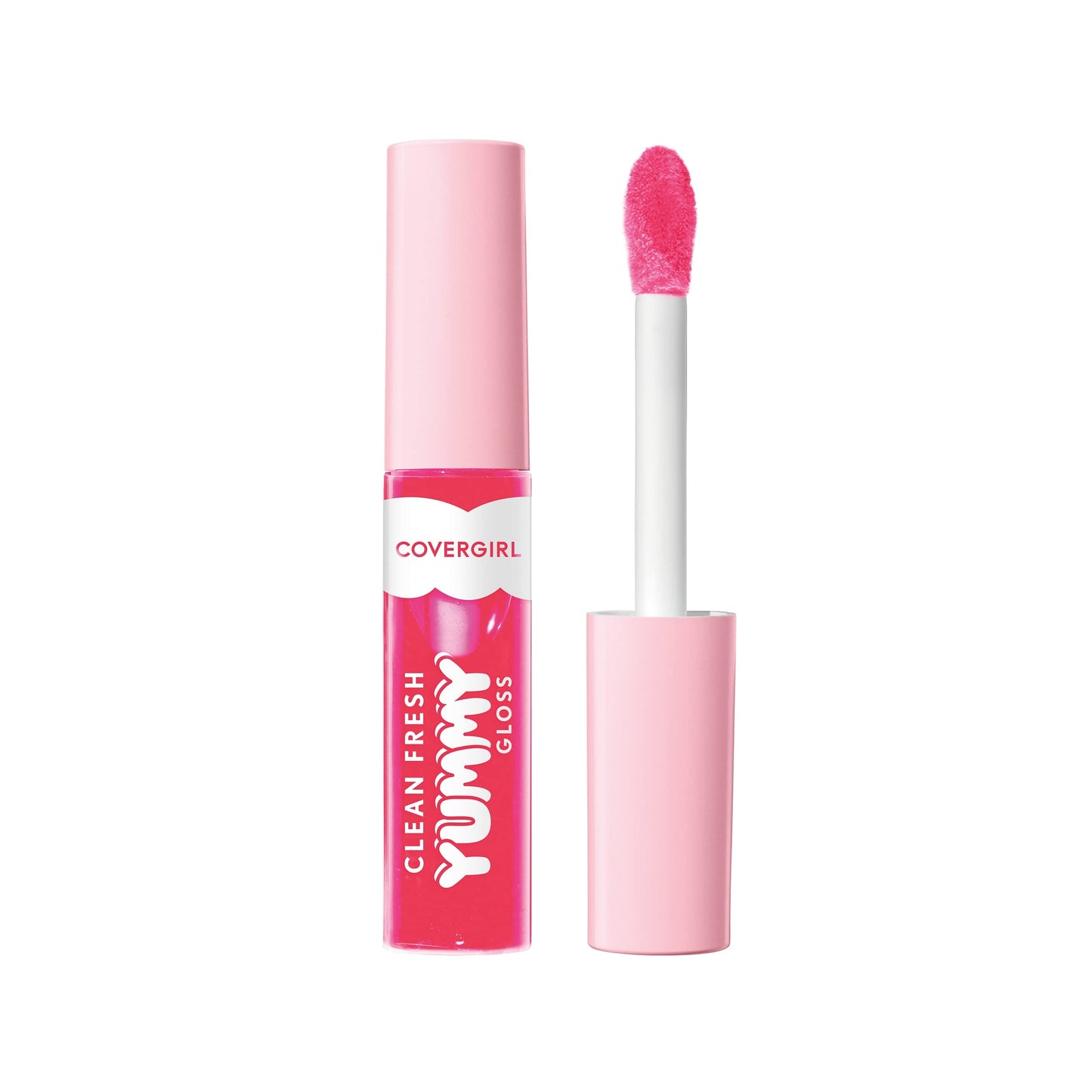 COVERGIRL Clean Fresh Yummy Gloss – Lip Gloss, Sheer, Natural Scents, Vegan Formula - But First a Cosmo