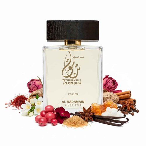 Al Haramain Tanasuk Extrait de Parfum Spray for Unisex, 3.4 Ounce