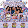 156 Pcs Birthday Party Decorations Set for 10 Guests