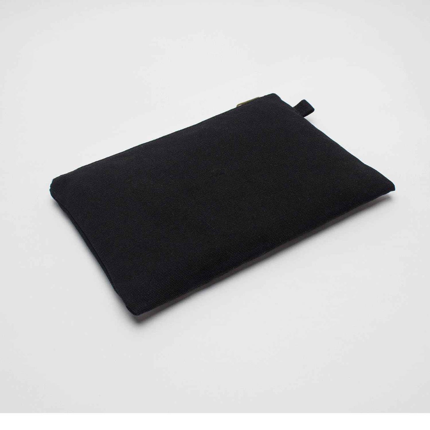 YONBEN Zipper Pouch Storage Bag Simple and Stylish Women's Cosmetic and Travel Bag (Black-basic-2)