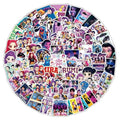 110Pcs Kpop Girl Group Cartoon Stickers for Laptop Water Bottle