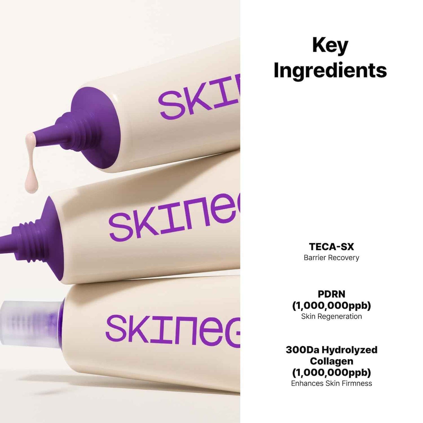 SKINEGO Super Glow Deep Collagen PDRN Cream – 1,000,001ppb PDRN & Collagen, Radiant FinishAdds radiance Moisturizer for Dewy Skin, Firming & Hydrating, Korean Skincare 50g / 1.69 fl.oz.