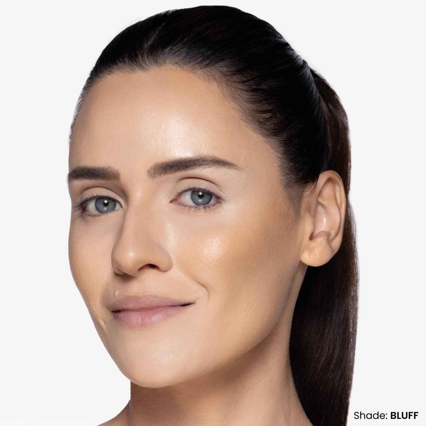 OFIR Geo Sculpt Blendable Cream Bronzer | Buildable Radiant Finish with Vitamin E | Vegan & Cruelty Free Makeup Bronzer | Sun Kissed Glow Compact For Sculpting Cheekbones |Bluff - Light Brown, 0.24 oz